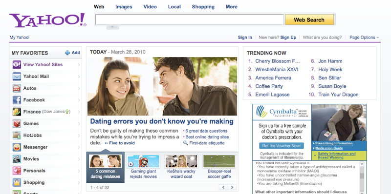 Illustration for article titled Yahoo! iPad App Looks Better Than the Web Site, but Is it "Magical?"
